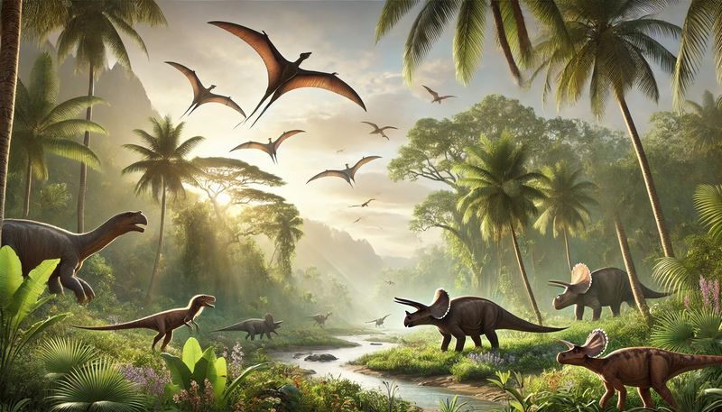Dinosaurier_Giganten zu Land,Wasser und Luft 